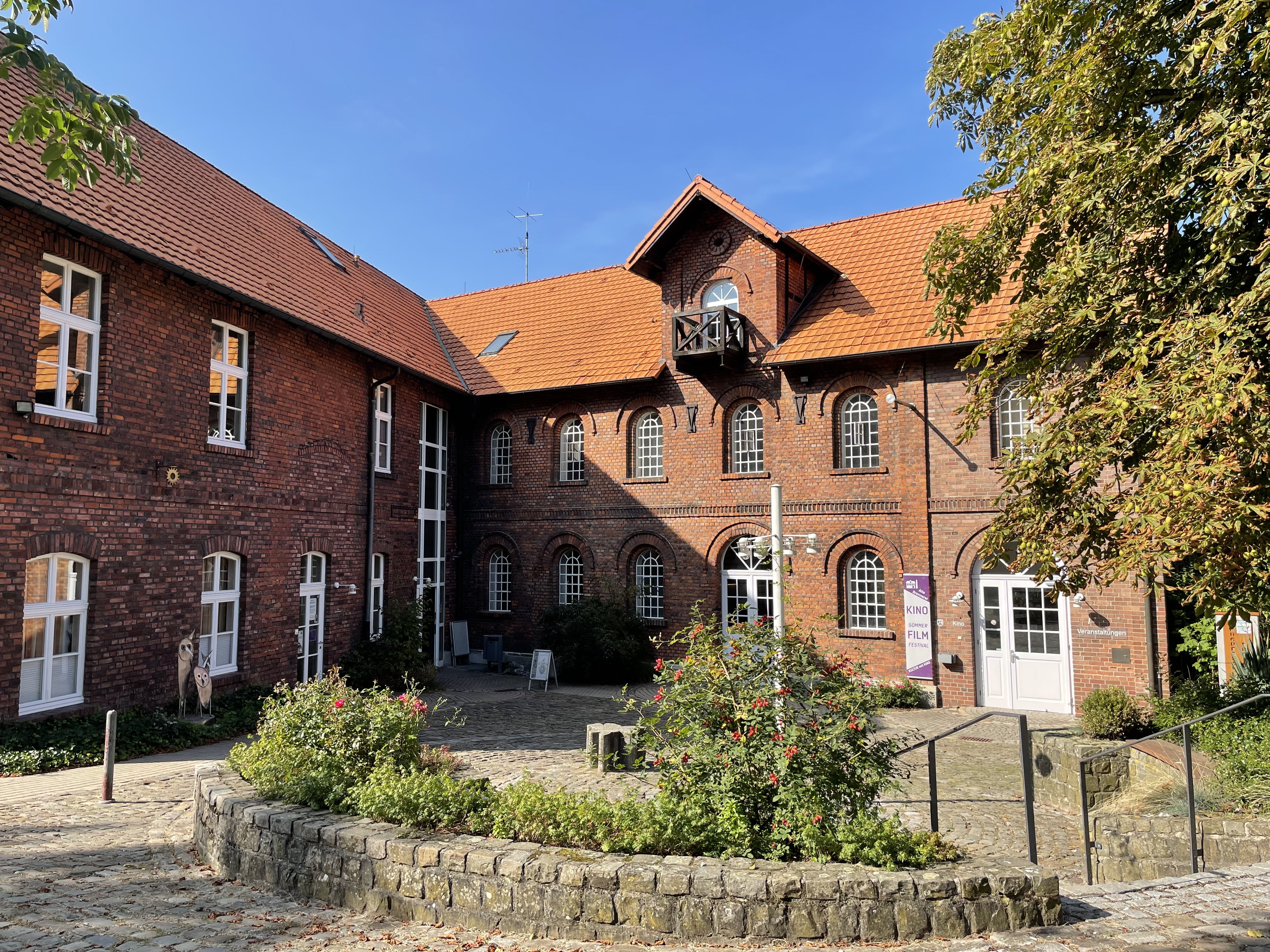 Old distillery building
